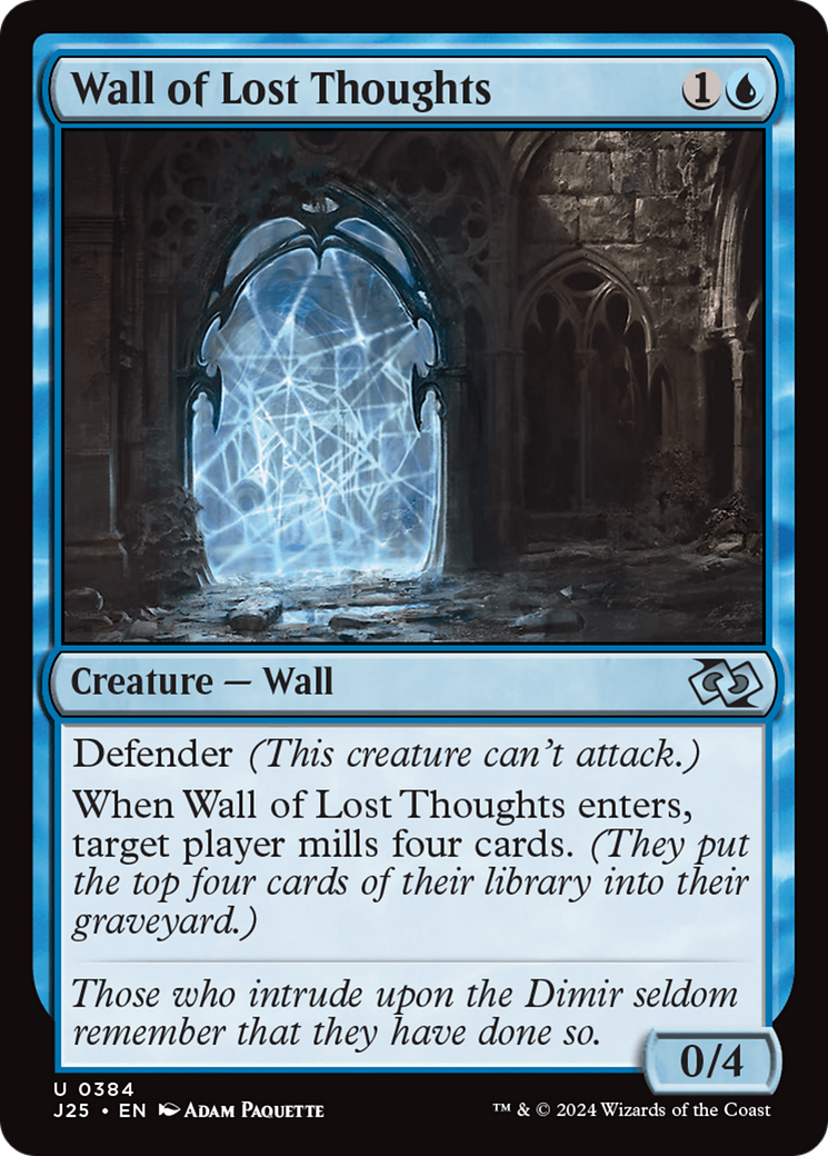 Wall of Lost Thoughts [Foundations Jumpstart] | Event Horizon Hobbies CA