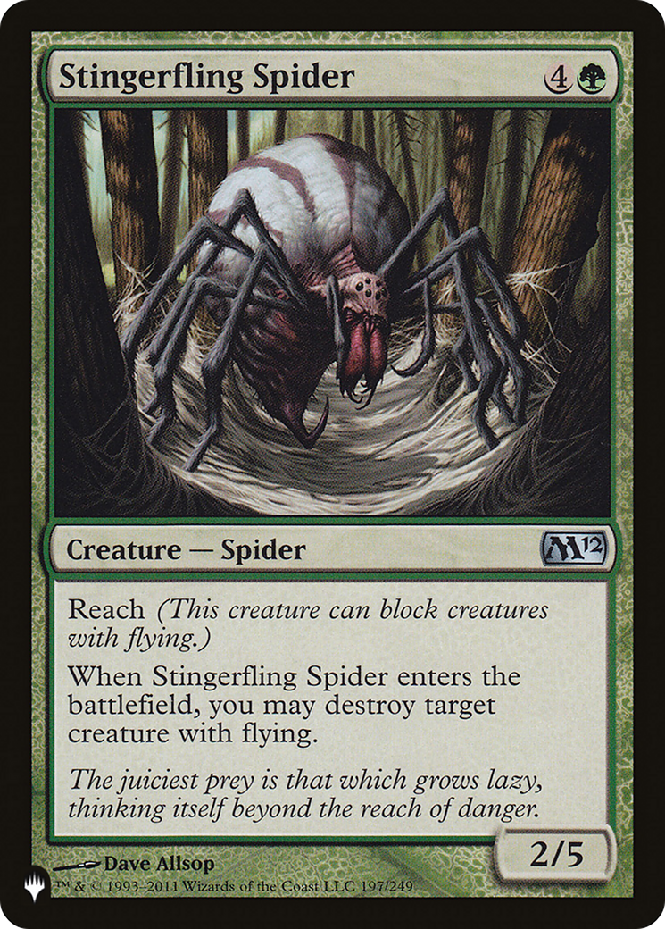 Stingerfling Spider [The List] | Event Horizon Hobbies CA