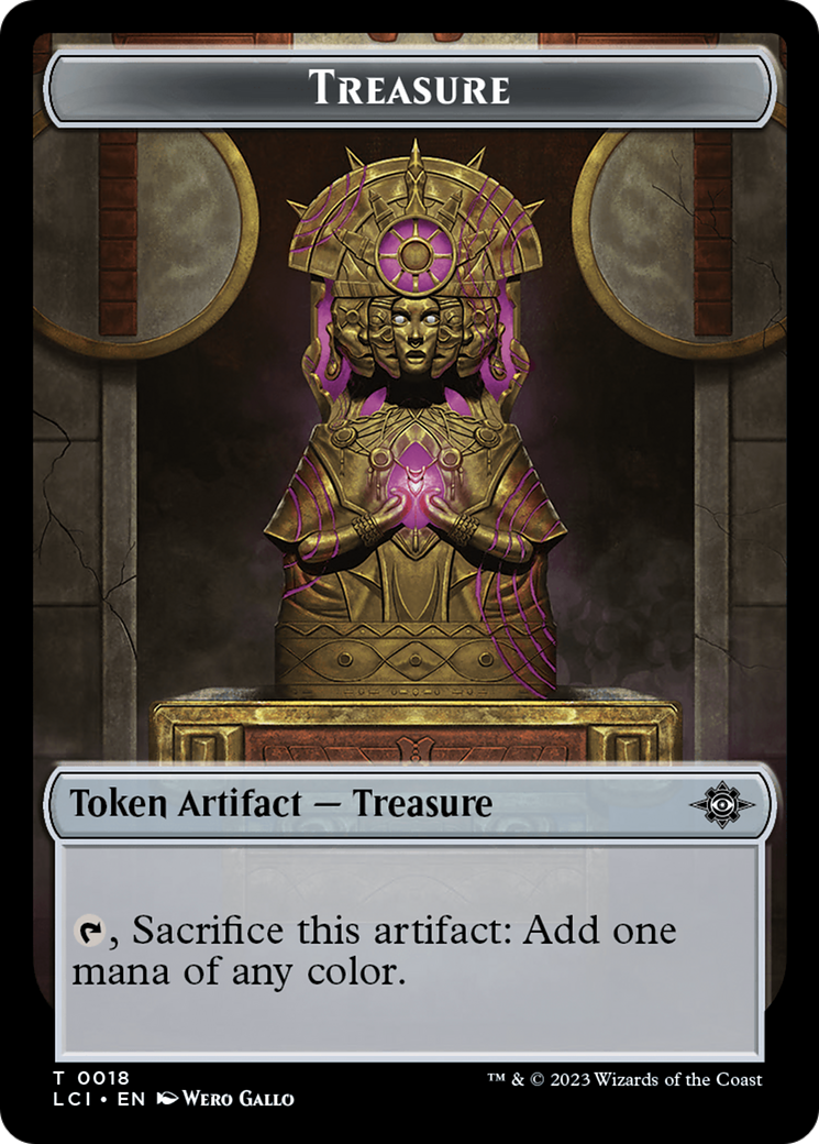 Treasure (0018) // Merfolk Double-Sided Token [The Lost Caverns of Ixalan Tokens] | Event Horizon Hobbies CA