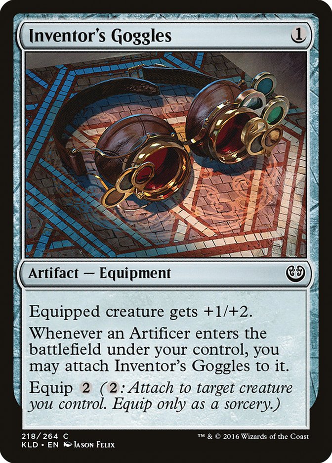 Inventor's Goggles [Kaladesh] | Event Horizon Hobbies CA