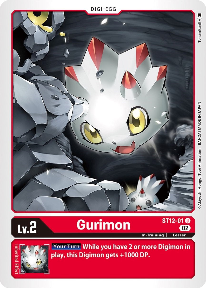 Gurimon [ST12-01] [Starter Deck: Jesmon] | Event Horizon Hobbies CA