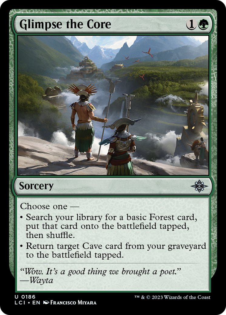 Glimpse the Core [The Lost Caverns of Ixalan] | Event Horizon Hobbies CA