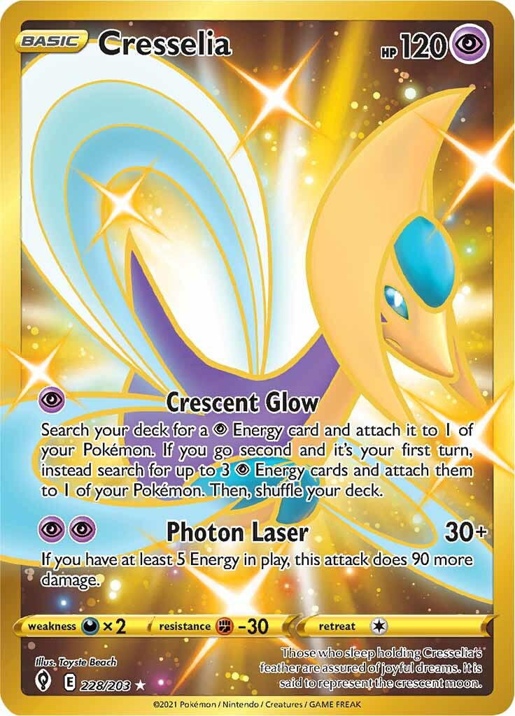 Cresselia (228/203) [Sword & Shield: Evolving Skies] | Event Horizon Hobbies CA