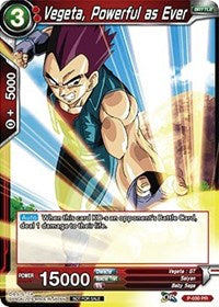 Vegeta, Powerful as Ever (P-030) [Promotion Cards] | Event Horizon Hobbies CA