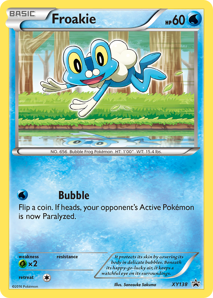 Froakie (XY138) [XY: Black Star Promos] | Event Horizon Hobbies CA