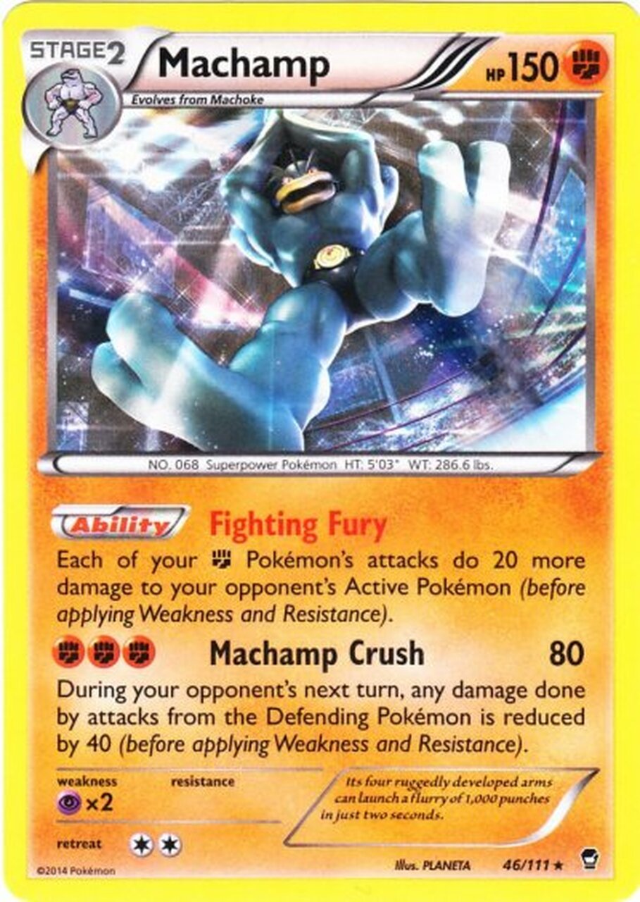 Machamp (46/111) [XY: Furious Fists] | Event Horizon Hobbies CA