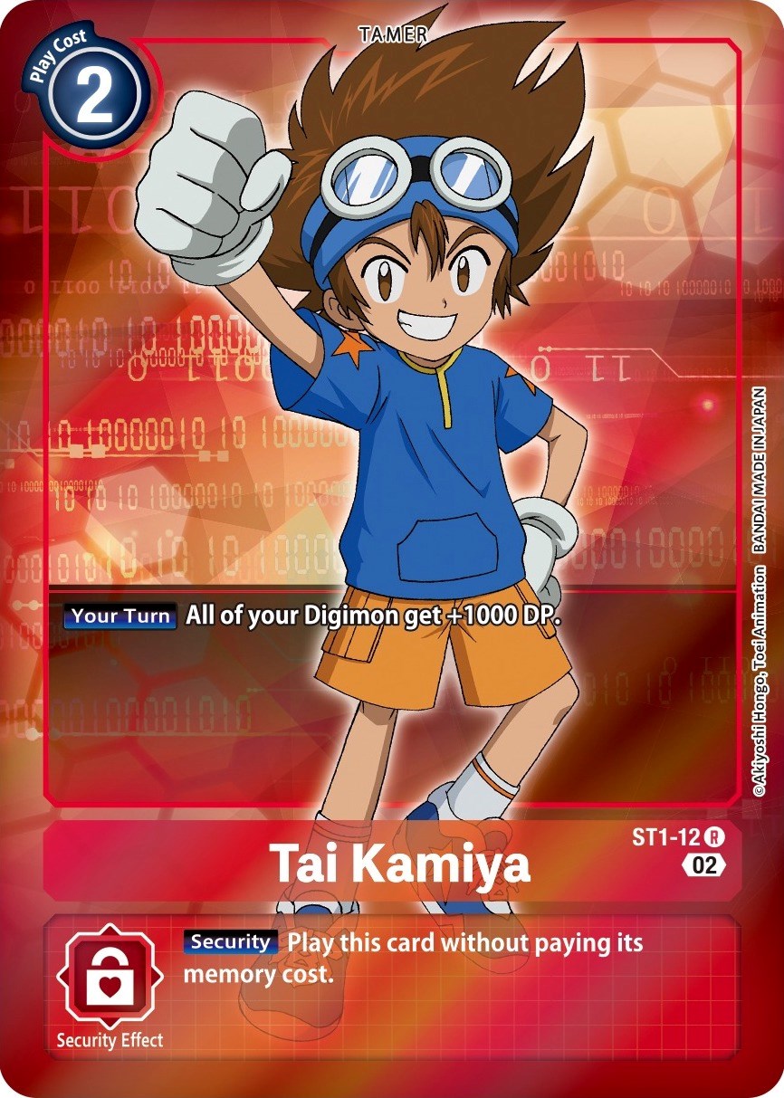 Tai Kamiya [ST1-12] (Alternate Art) [Starter Deck: Jesmon] | Event Horizon Hobbies CA