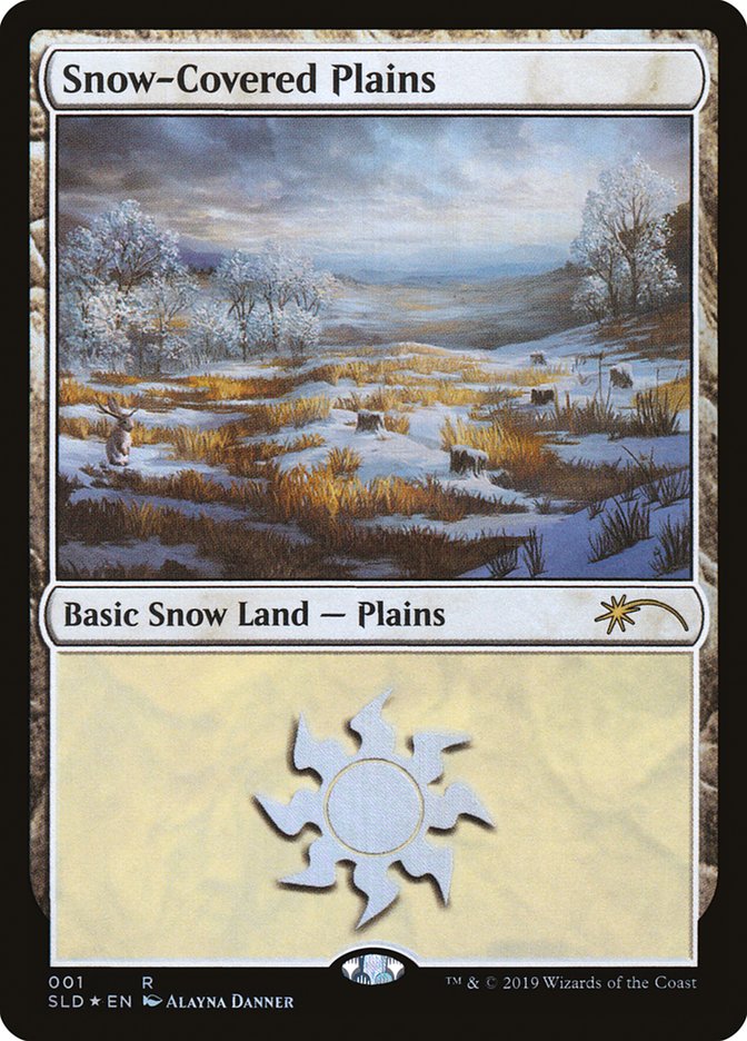 Snow-Covered Plains (001) [Secret Lair Drop Series] | Event Horizon Hobbies CA