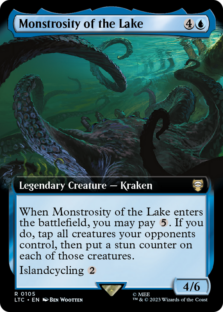 Monstrosity of the Lake (Extended Art) [The Lord of the Rings: Tales of Middle-Earth Commander] | Event Horizon Hobbies CA