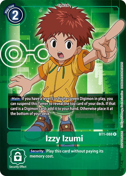 Izzy Izumi [BT1-088] (Official Tournament Pack Vol.3) [Release Special Booster Promos] | Event Horizon Hobbies CA