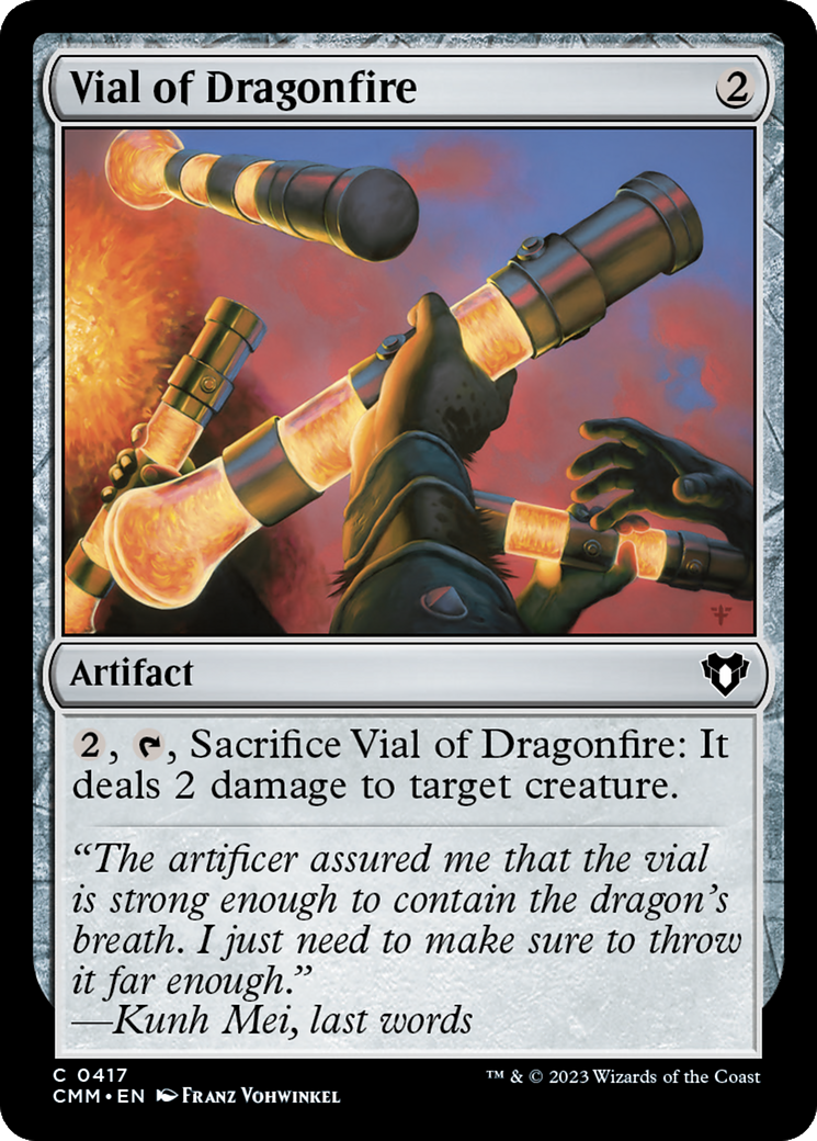 Vial of Dragonfire [Commander Masters] | Event Horizon Hobbies CA