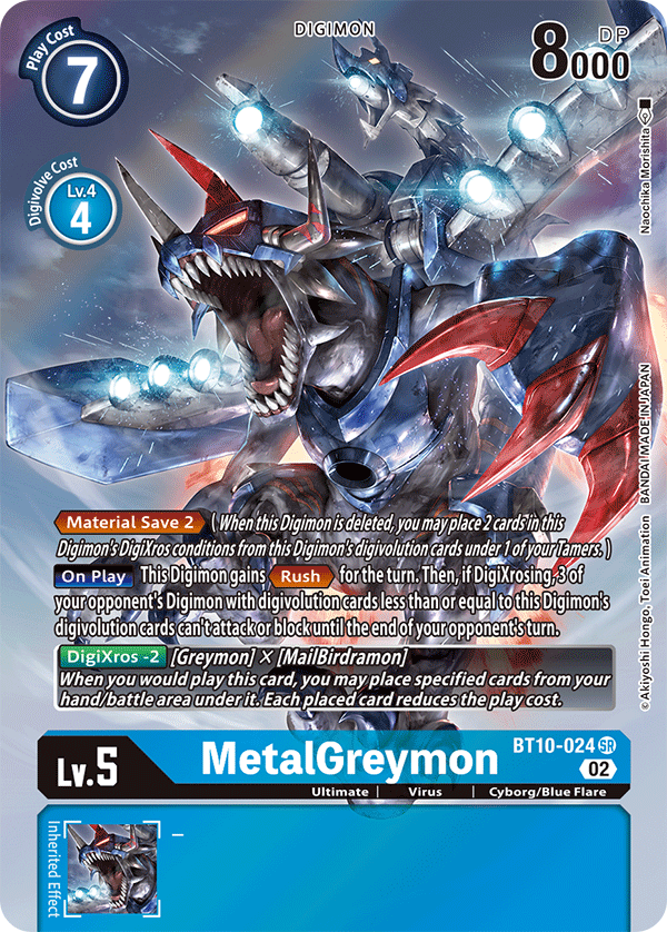 MetalGreymon [BT10-024] (Alternate Art) [Xros Encounter] | Event Horizon Hobbies CA