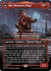 Ral, Monsoon Mage // Ral, Leyline Prodigy (Borderless) [Modern Horizons 3] | Event Horizon Hobbies CA