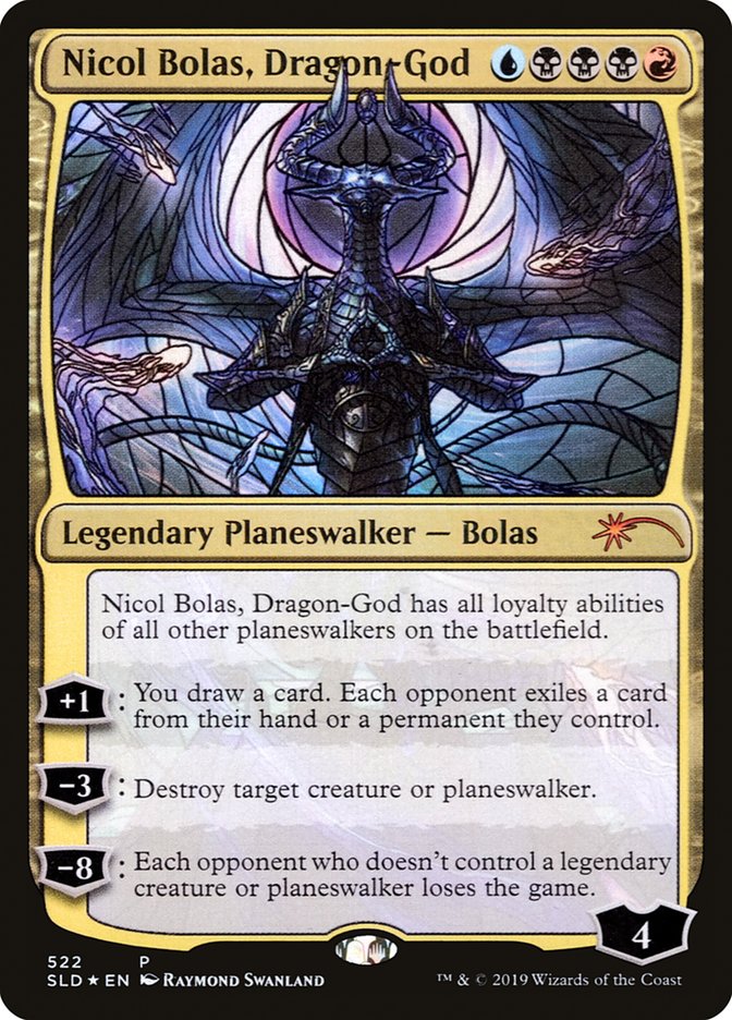 Nicol Bolas, Dragon-God (Stained Glass) [Secret Lair Drop Promos] | Event Horizon Hobbies CA