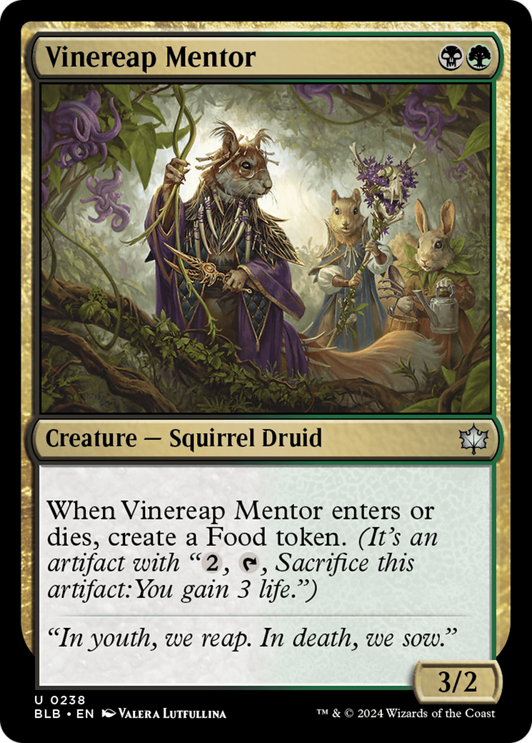 Vinereap Mentor [Bloomburrow] | Event Horizon Hobbies CA