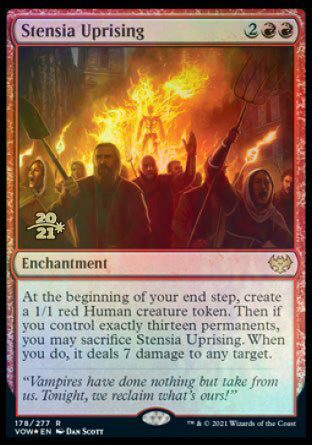 Stensia Uprising [Innistrad: Crimson Vow Prerelease Promos] | Event Horizon Hobbies CA