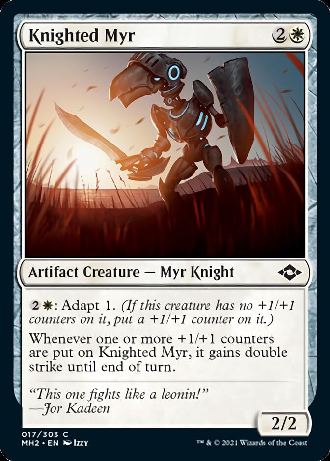 Knighted Myr [Modern Horizons 2] | Event Horizon Hobbies CA