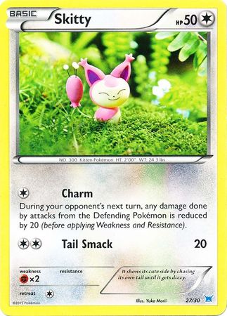 Skitty (27/30) [XY: Trainer Kit 2 - Latios] | Event Horizon Hobbies CA