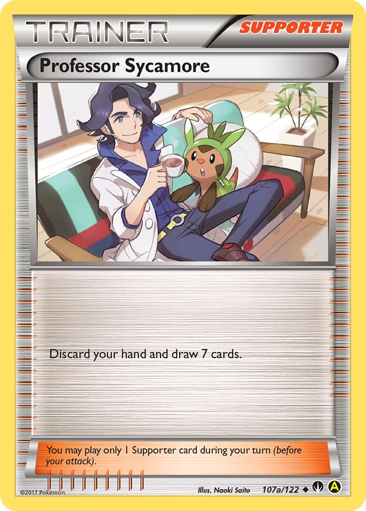 Professor Sycamore (107a/122) [Alternate Art Promos] | Event Horizon Hobbies CA