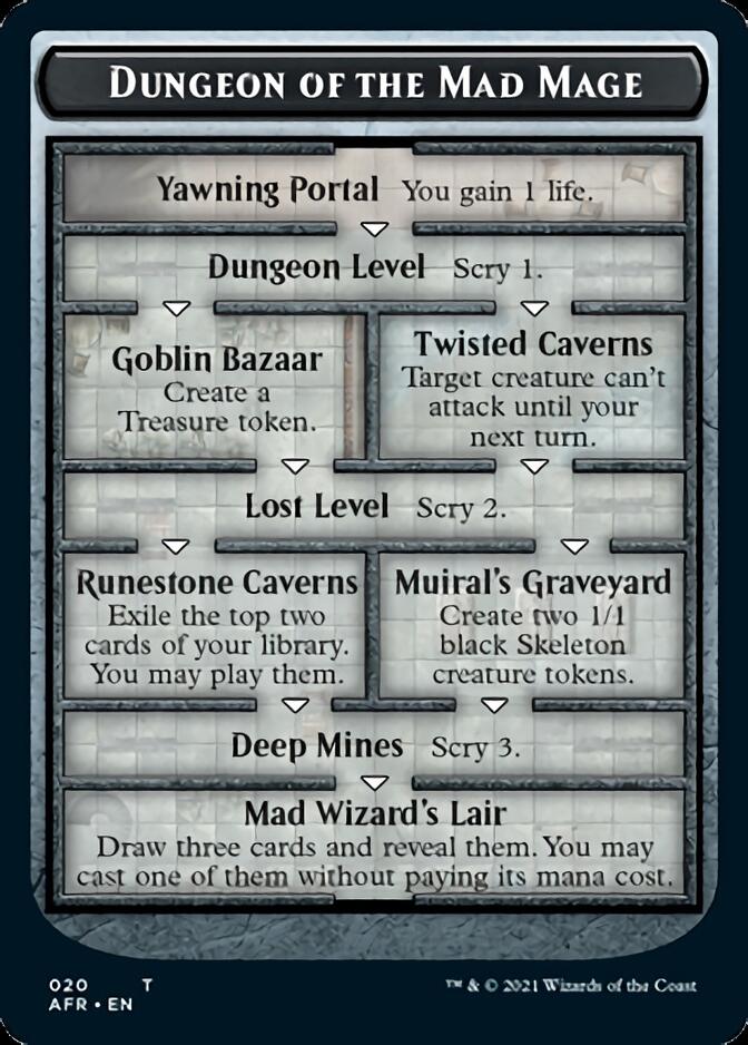 Dungeon of the Mad Mage // Goblin Double-Sided Token [Dungeons & Dragons: Adventures in the Forgotten Realms Tokens] | Event Horizon Hobbies CA