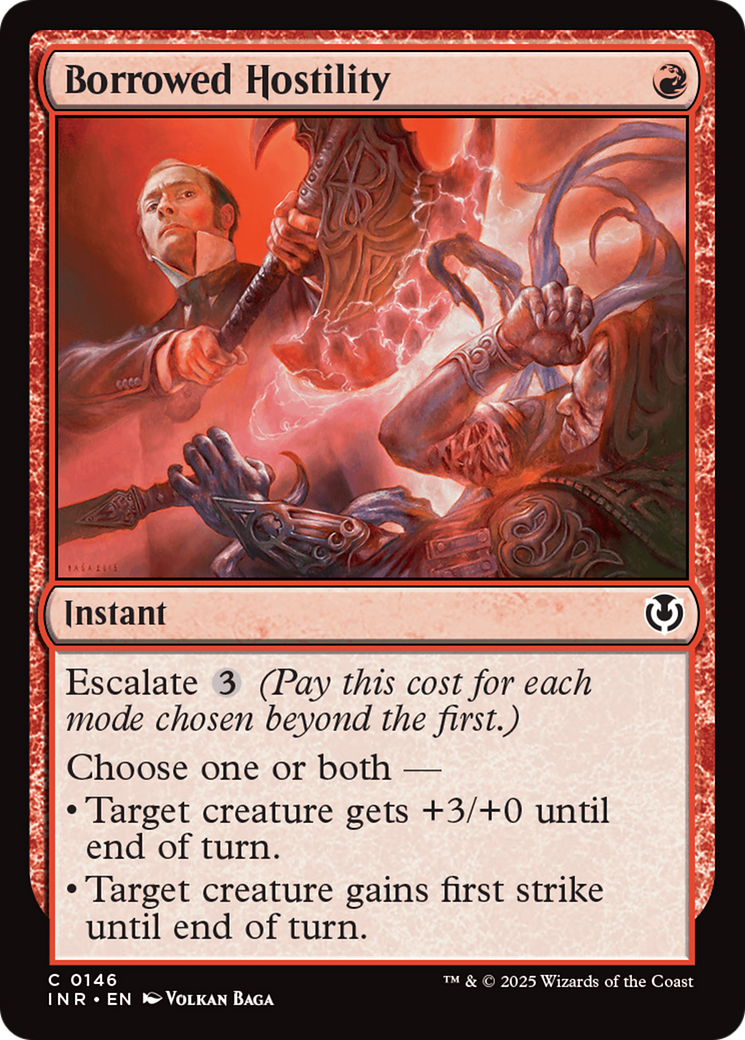 Borrowed Hostility [Innistrad Remastered] | Event Horizon Hobbies CA