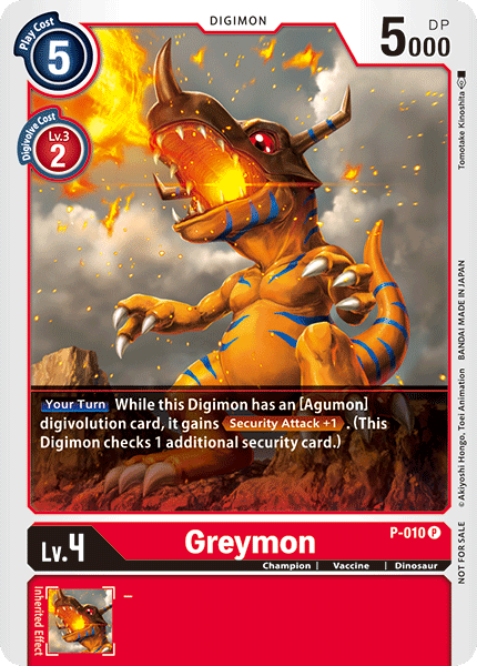 Greymon [P-010] [Promotional Cards] | Event Horizon Hobbies CA
