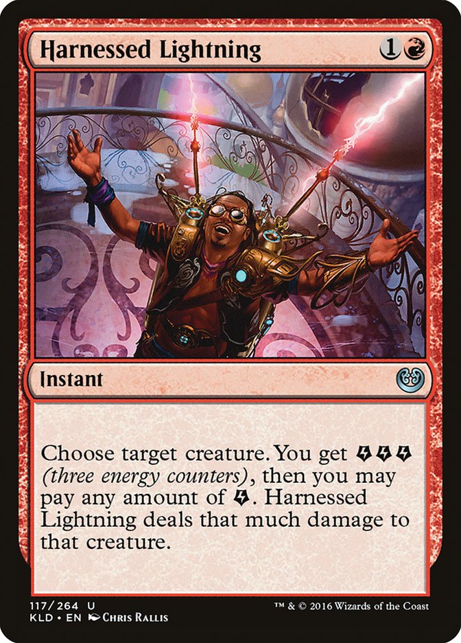 Harnessed Lightning [Kaladesh] | Event Horizon Hobbies CA