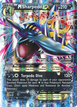 M Sharpedo EX (XY200) (Jumbo Card) [XY: Black Star Promos] | Event Horizon Hobbies CA