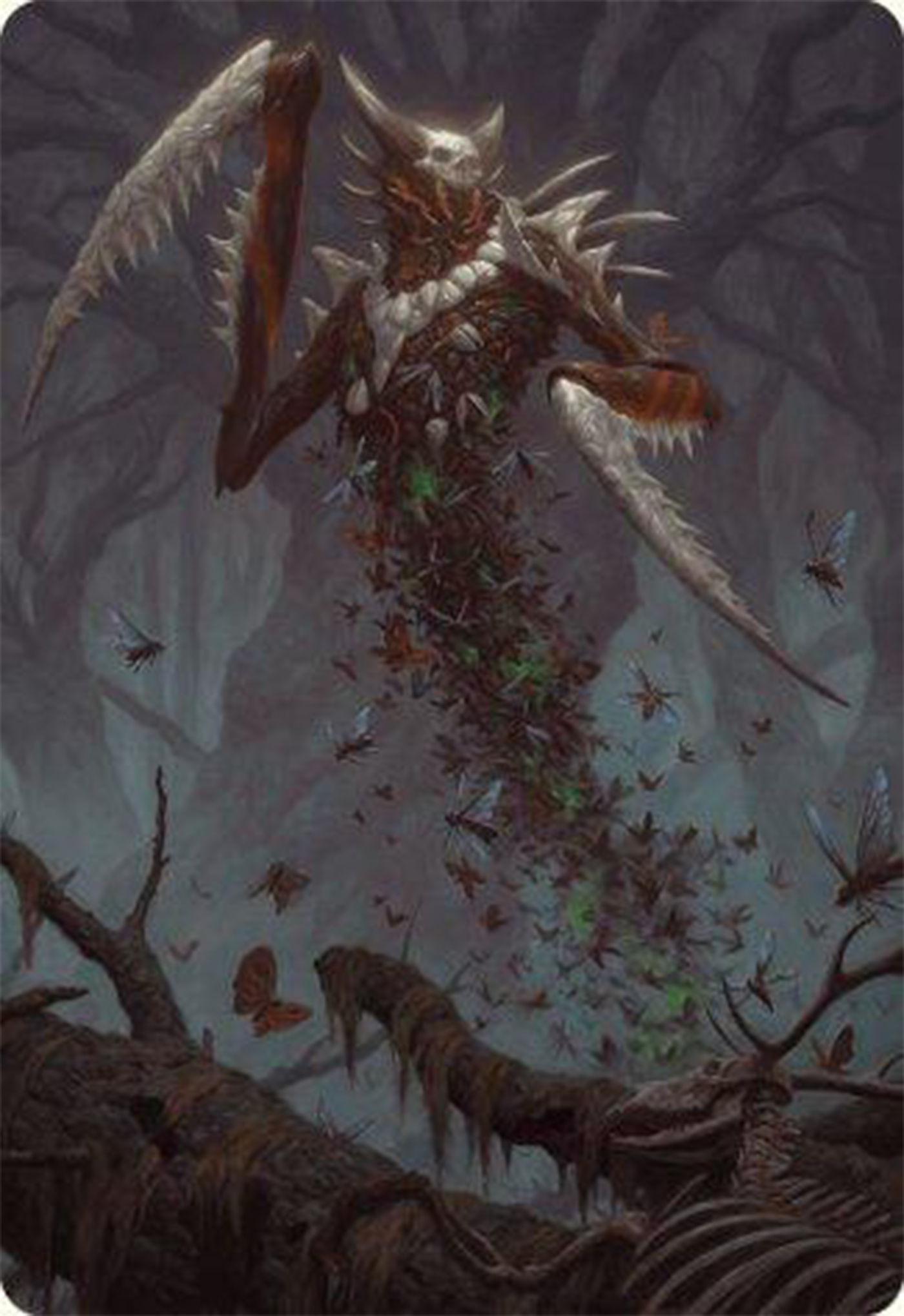 Grist, the Plague Swarm Art Card [Modern Horizons 3 Art Series] | Event Horizon Hobbies CA