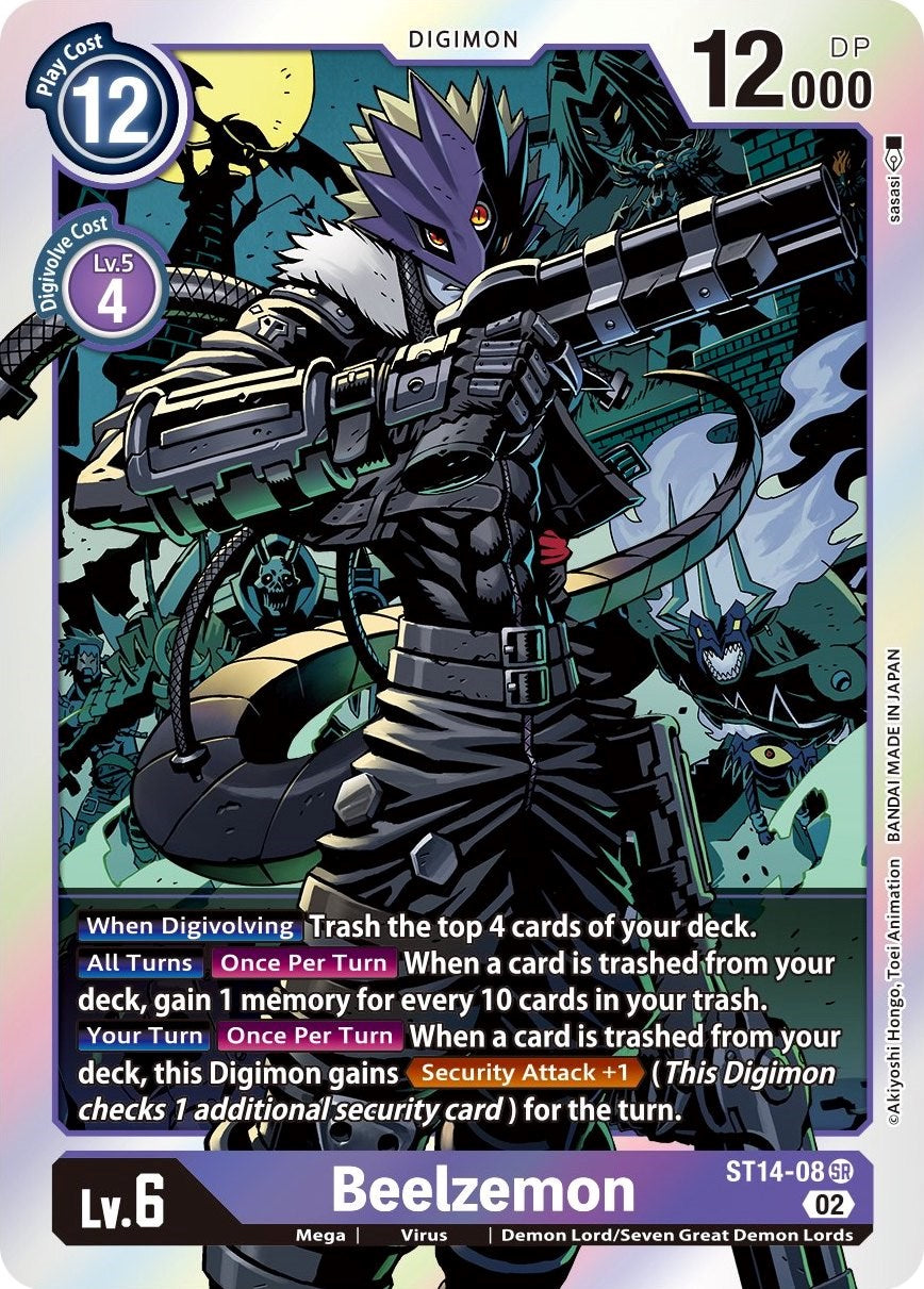 Beelzemon [ST14-08] [Starter Deck: Beelzemon Advanced Deck Set] | Event Horizon Hobbies CA