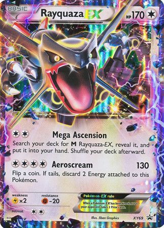 Rayquaza EX (XY69) (Jumbo Card) [XY: Black Star Promos] | Event Horizon Hobbies CA