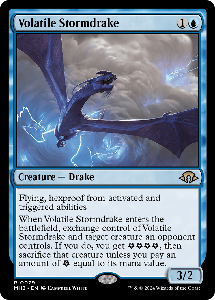 Volatile Stormdrake [Modern Horizons 3] | Event Horizon Hobbies CA