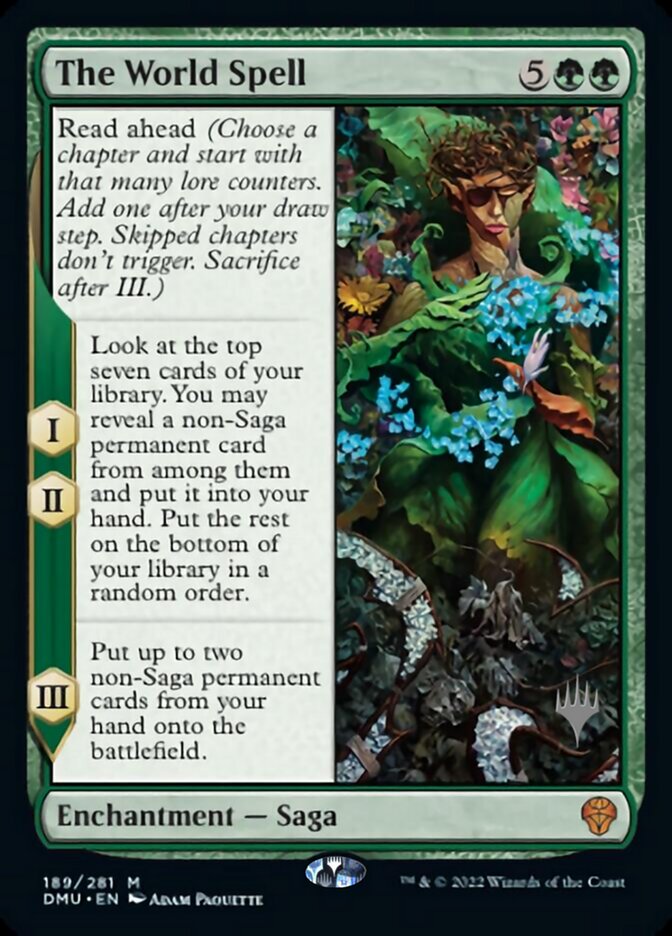 The World Spell (Promo Pack) [Dominaria United Promos] | Event Horizon Hobbies CA