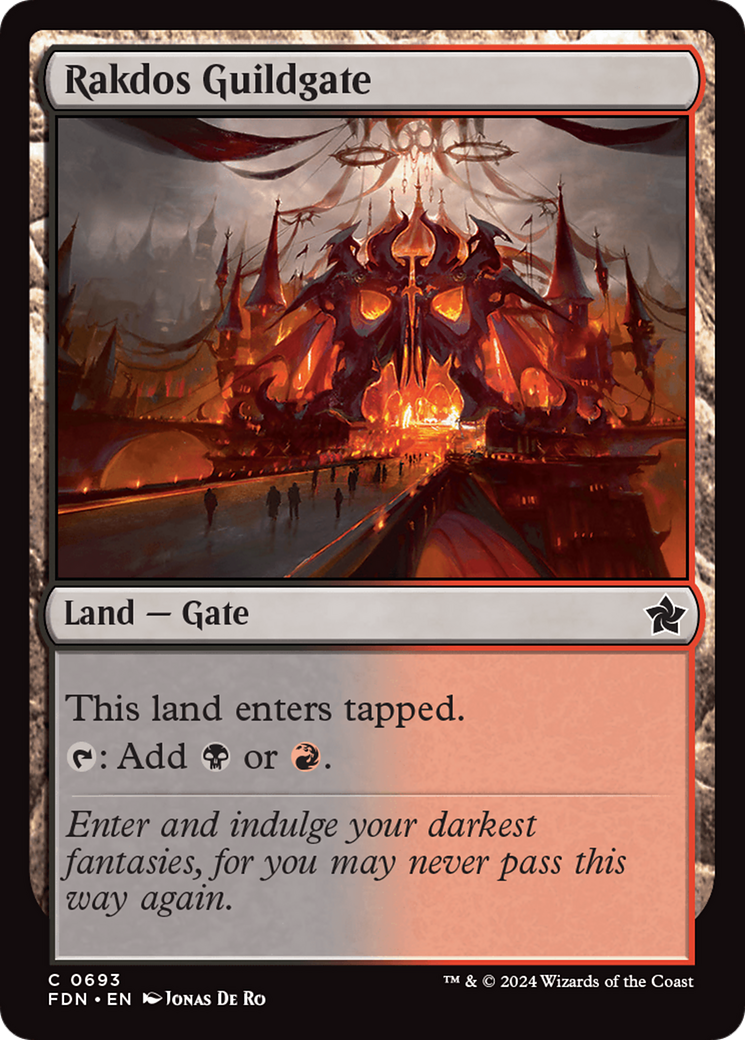 Rakdos Guildgate [Foundations] | Event Horizon Hobbies CA