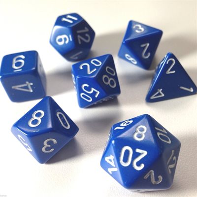 Dice - Chessex - Polyhedral (7pc) - Opaque