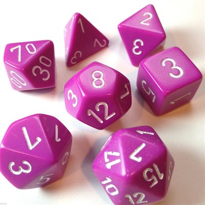 Dice - Chessex - Polyhedral (7pc) - Opaque