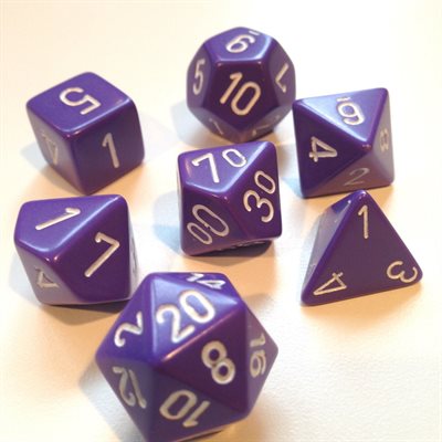 Dice - Chessex - Polyhedral (7pc) - Opaque