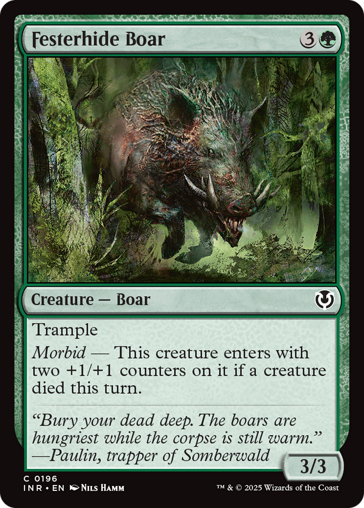 Festerhide Boar [Innistrad Remastered] | Event Horizon Hobbies CA