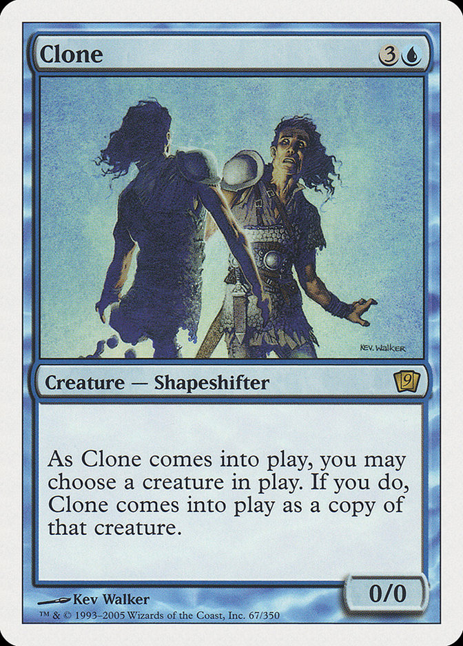 Clone (9th Edition) [Oversize Cards] | Event Horizon Hobbies CA