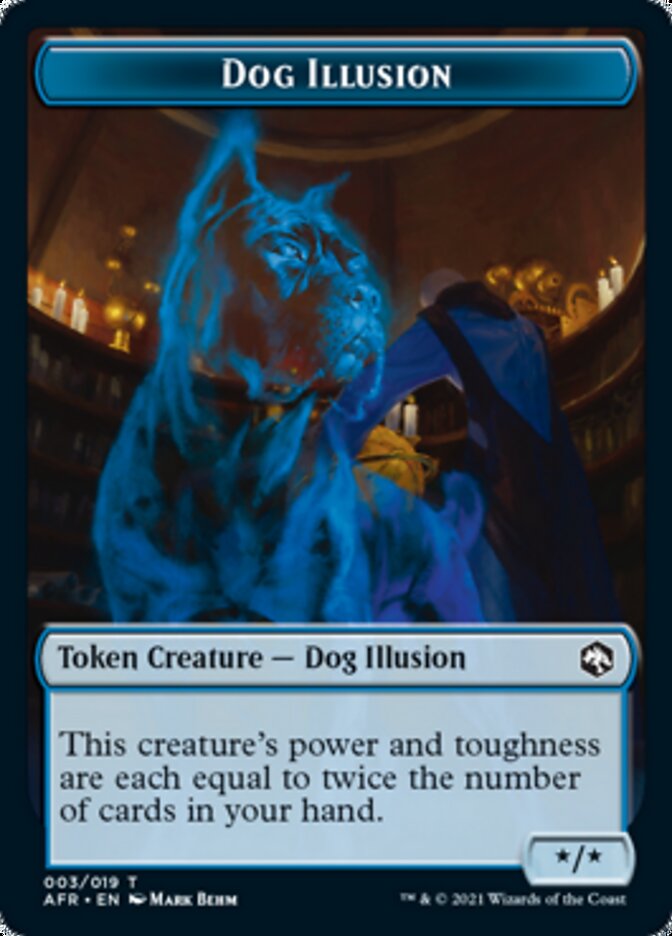 Dog Illusion Token [Dungeons & Dragons: Adventures in the Forgotten Realms Tokens] | Event Horizon Hobbies CA