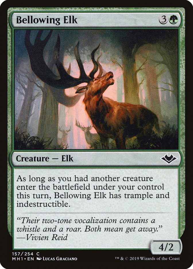 Bellowing Elk [Modern Horizons] | Event Horizon Hobbies CA