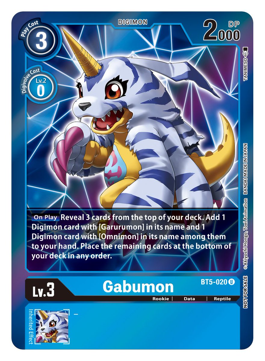 Gabumon [BT5-020] (Event Pack 2) [Battle of Omni] | Event Horizon Hobbies CA