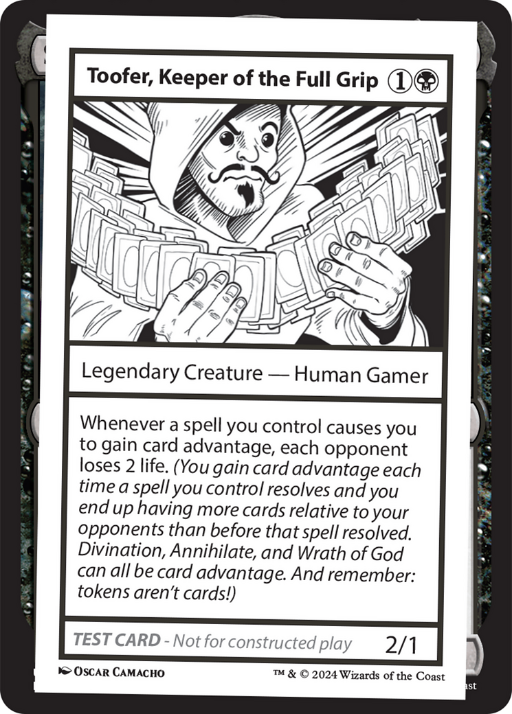 Toofer, Keeper of the Full Grip [Mystery Booster 2 Playtest Cards] | Event Horizon Hobbies CA