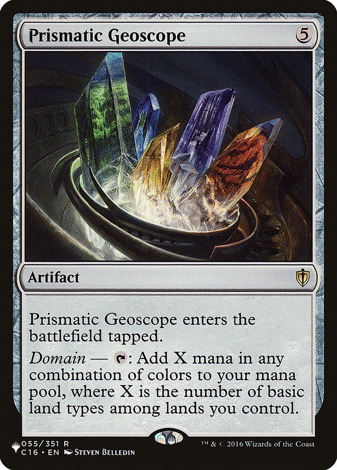 Prismatic Geoscope [The List] | Event Horizon Hobbies CA