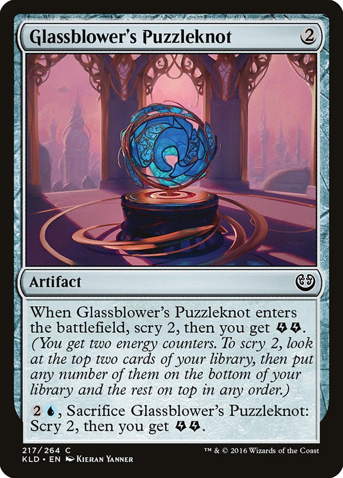 Glassblower's Puzzleknot [Kaladesh] | Event Horizon Hobbies CA