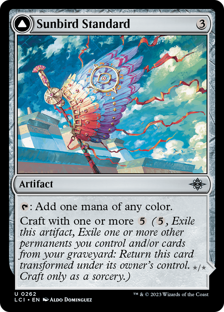 Sunbird Standard // Sunbird Effigy [The Lost Caverns of Ixalan] | Event Horizon Hobbies CA