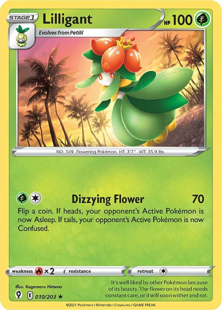 Lilligant (010/203) [Sword & Shield: Evolving Skies] | Event Horizon Hobbies CA