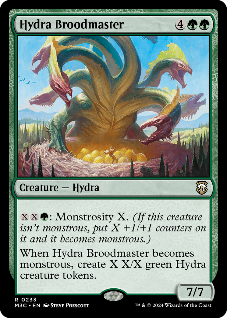 Hydra Broodmaster (Ripple Foil) [Modern Horizons 3 Commander] | Event Horizon Hobbies CA