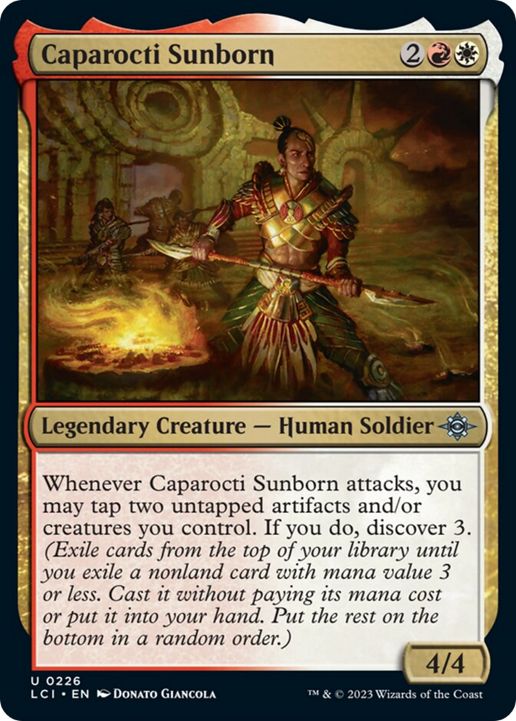 Caparocti Sunborn [The Lost Caverns of Ixalan] | Event Horizon Hobbies CA