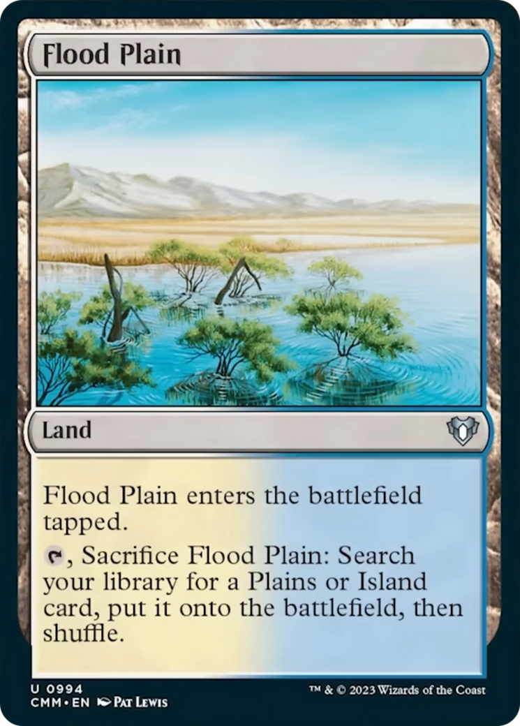 Flood Plain [Commander Masters] | Event Horizon Hobbies CA